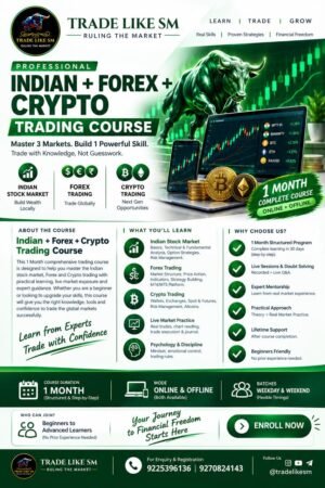 Indian + Forex + Crypto Programme